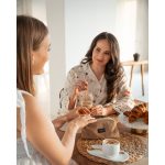 Milotte közepes neszeszer - bézs bársony