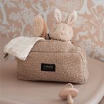 Milotte közepes neszeszer - bézs teddy