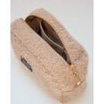 Milotte közepes neszeszer - bézs teddy