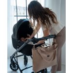 Milotte mommy bag- bézs bársony