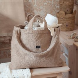 Milotte mommy bag- bézs teddy