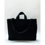 Milotte mommy bag- fekete bársony