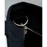 Milotte mommy bag- fekete bársony