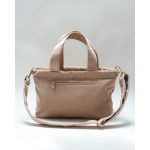 Milotte mini mommy bag- bézs bársony