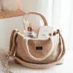 Milotte mini mommy bag- bézs teddy