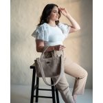 Milotte mini mommy bag- bézs teddy