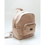 Milotte nagy hátizsák - bézs bársony