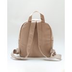 Milotte nagy hátizsák - bézs bársony
