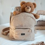 Milotte nagy hátizsák - bézs teddy