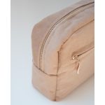 Milotte nagy neszeszer - bézs bársony