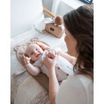 Milotte pelenkázólap - bézs bársony